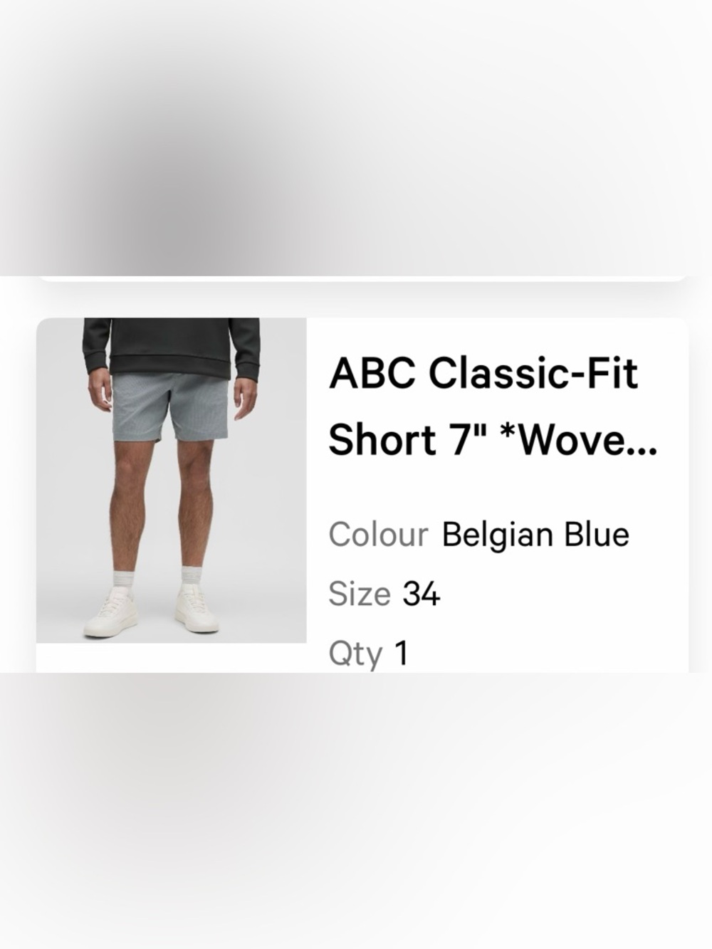 Classic Short 7" – Belgian Blue Men’s Shorts